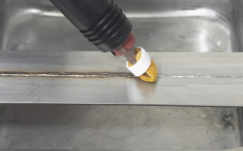 Cleaning Weld