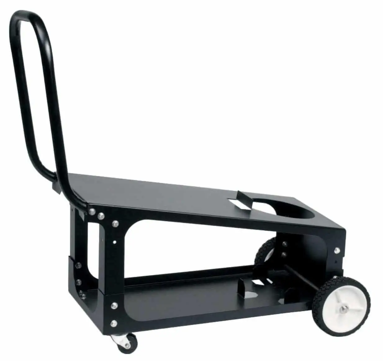 black lincoln welding cart